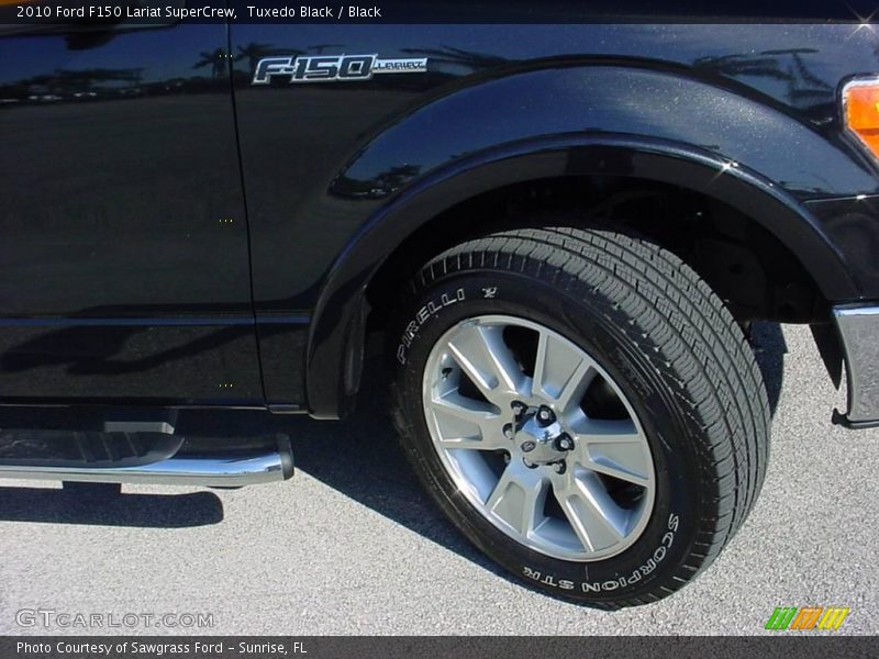 Tuxedo Black / Black 2010 Ford F150 Lariat SuperCrew
