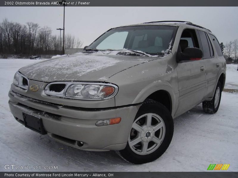 Pewter / Pewter 2002 Oldsmobile Bravada AWD