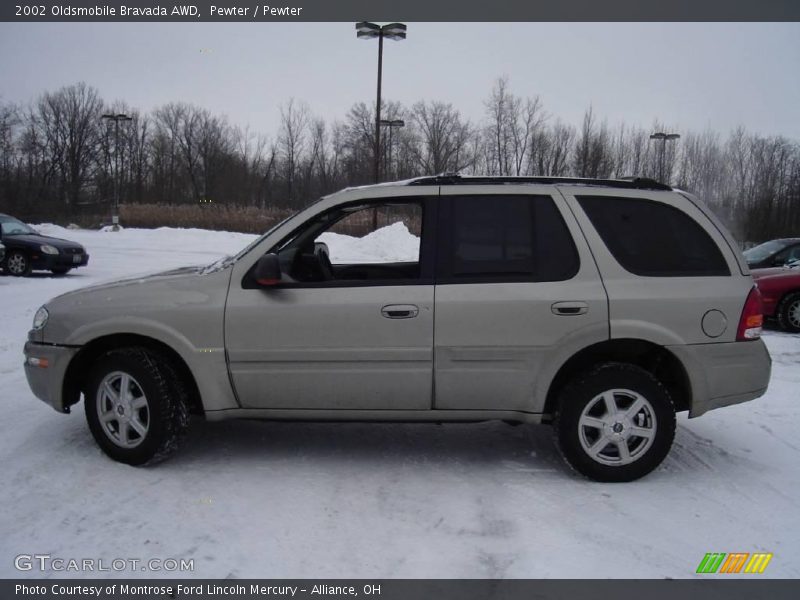 Pewter / Pewter 2002 Oldsmobile Bravada AWD