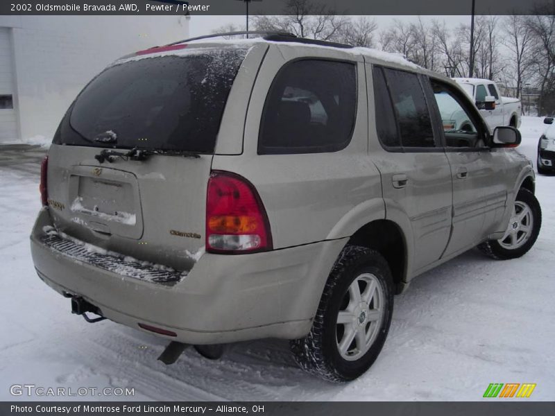 Pewter / Pewter 2002 Oldsmobile Bravada AWD
