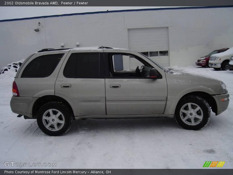 Pewter / Pewter 2002 Oldsmobile Bravada AWD