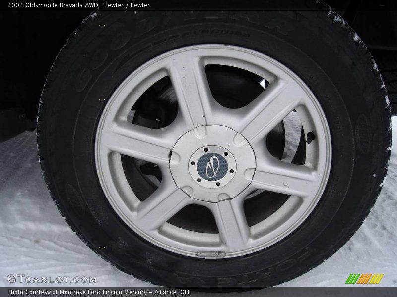 Pewter / Pewter 2002 Oldsmobile Bravada AWD