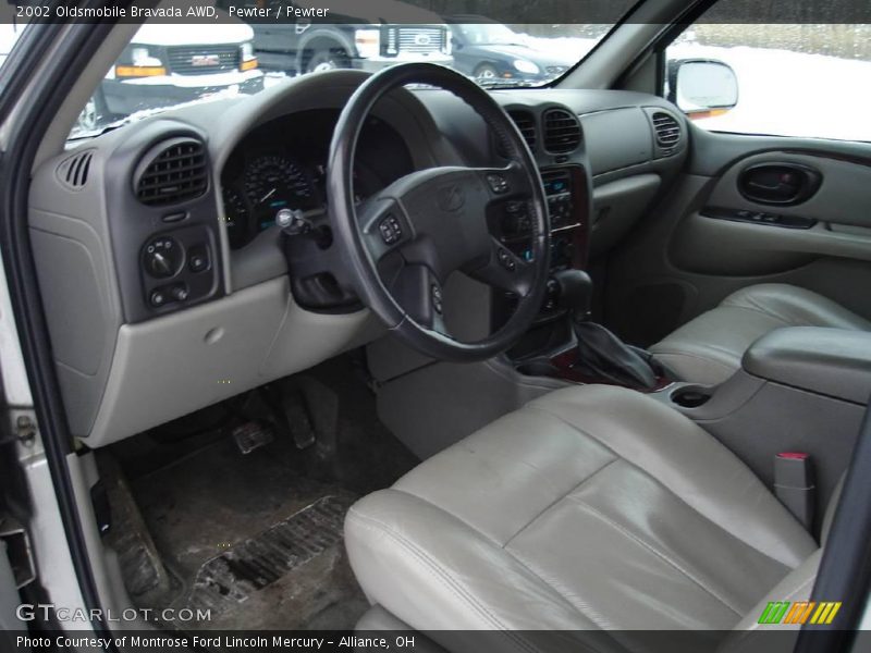 Pewter / Pewter 2002 Oldsmobile Bravada AWD