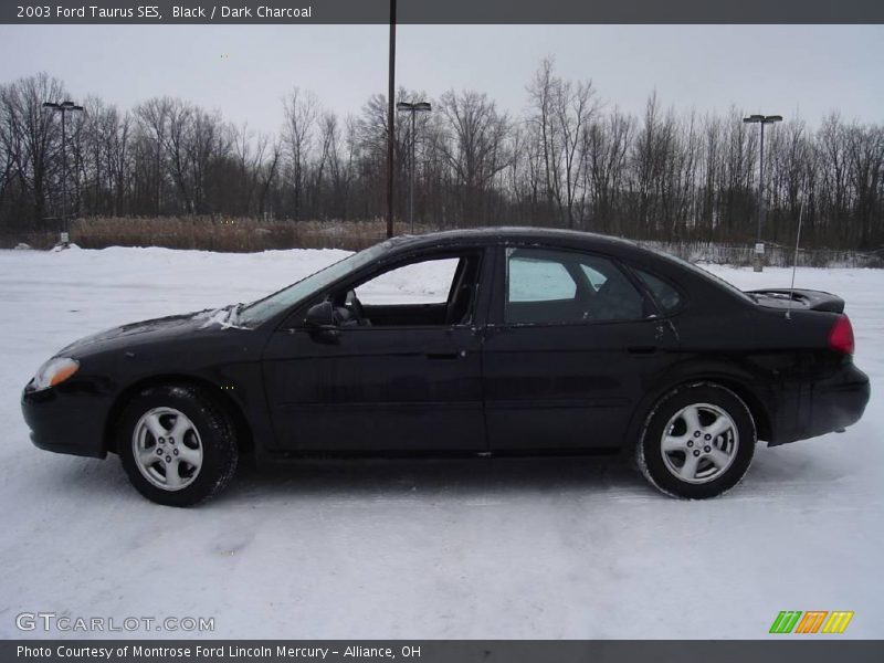 Black / Dark Charcoal 2003 Ford Taurus SES