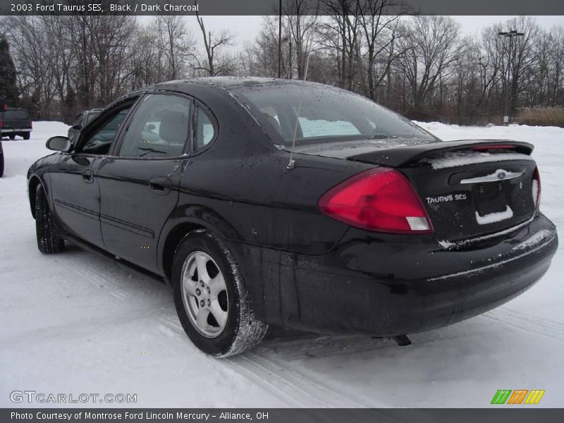Black / Dark Charcoal 2003 Ford Taurus SES