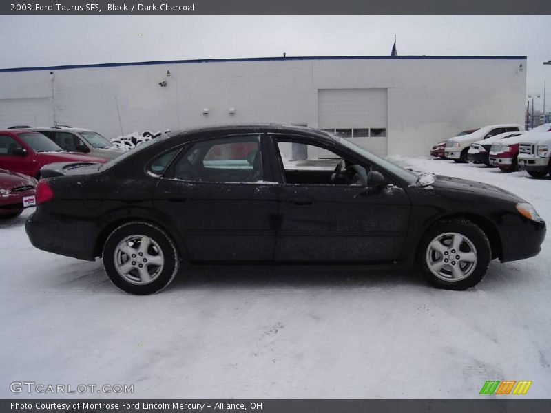 Black / Dark Charcoal 2003 Ford Taurus SES