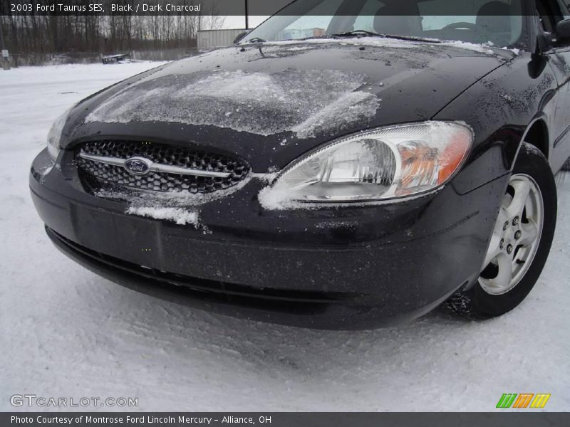 Black / Dark Charcoal 2003 Ford Taurus SES