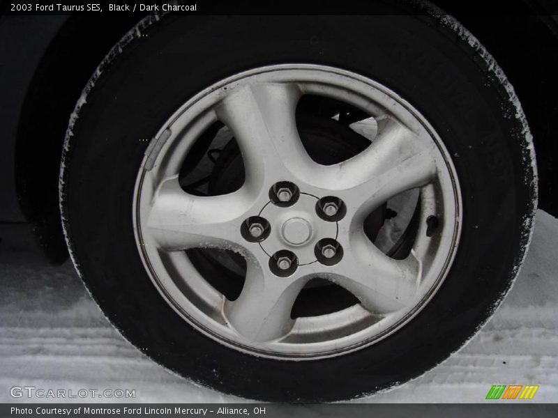Black / Dark Charcoal 2003 Ford Taurus SES