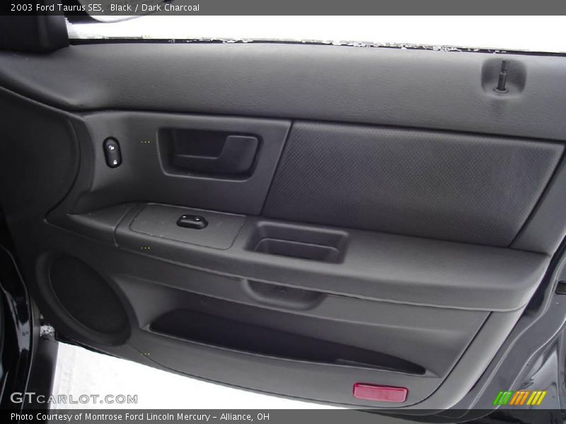 Black / Dark Charcoal 2003 Ford Taurus SES