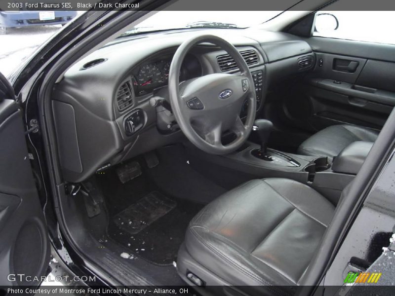 Black / Dark Charcoal 2003 Ford Taurus SES