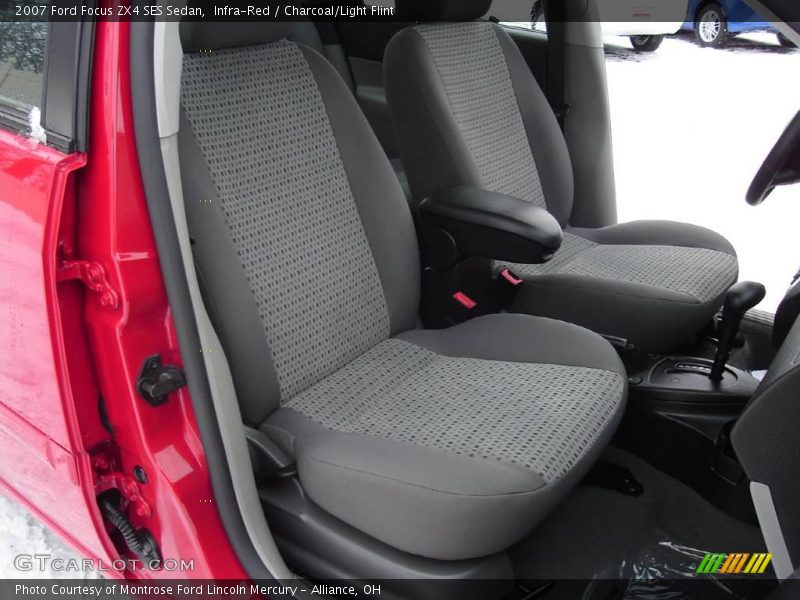 Infra-Red / Charcoal/Light Flint 2007 Ford Focus ZX4 SES Sedan