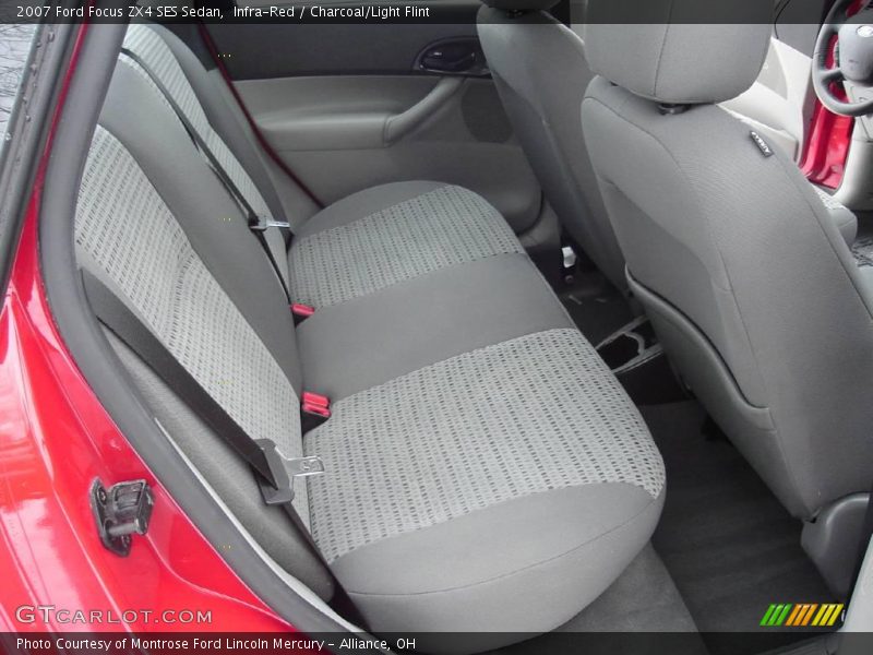 Infra-Red / Charcoal/Light Flint 2007 Ford Focus ZX4 SES Sedan