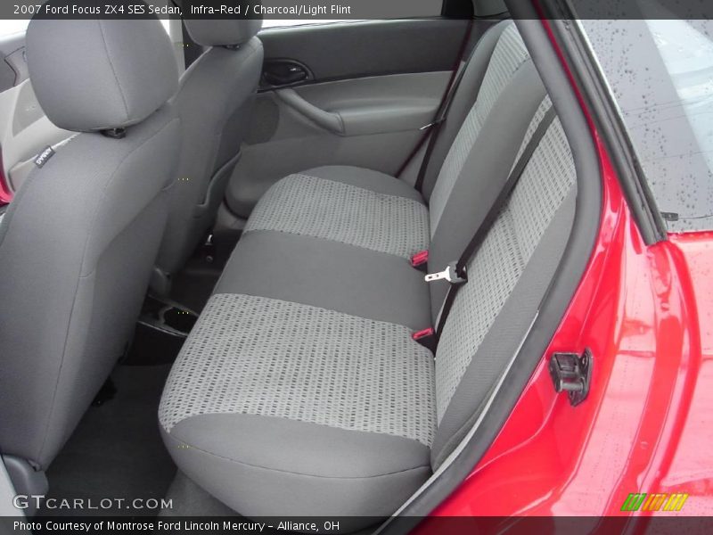 Infra-Red / Charcoal/Light Flint 2007 Ford Focus ZX4 SES Sedan