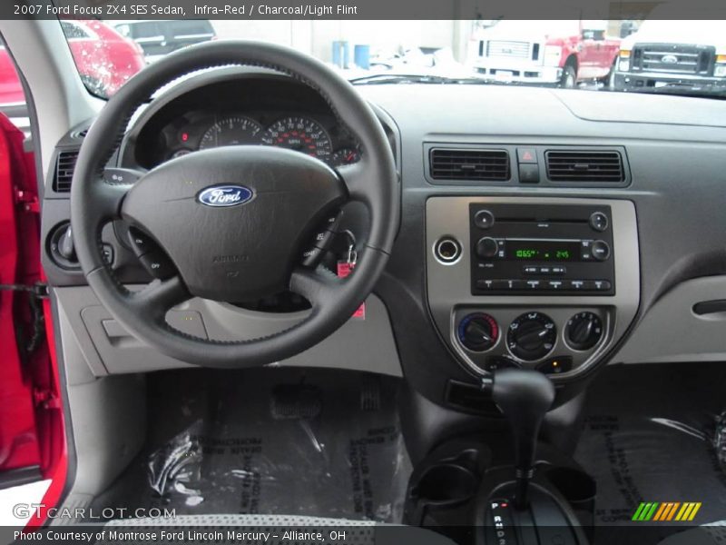 Infra-Red / Charcoal/Light Flint 2007 Ford Focus ZX4 SES Sedan