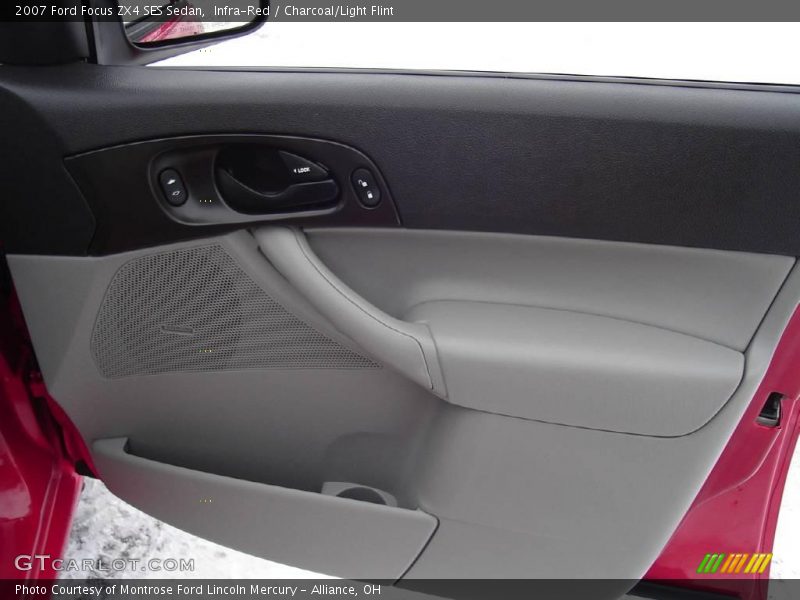Infra-Red / Charcoal/Light Flint 2007 Ford Focus ZX4 SES Sedan