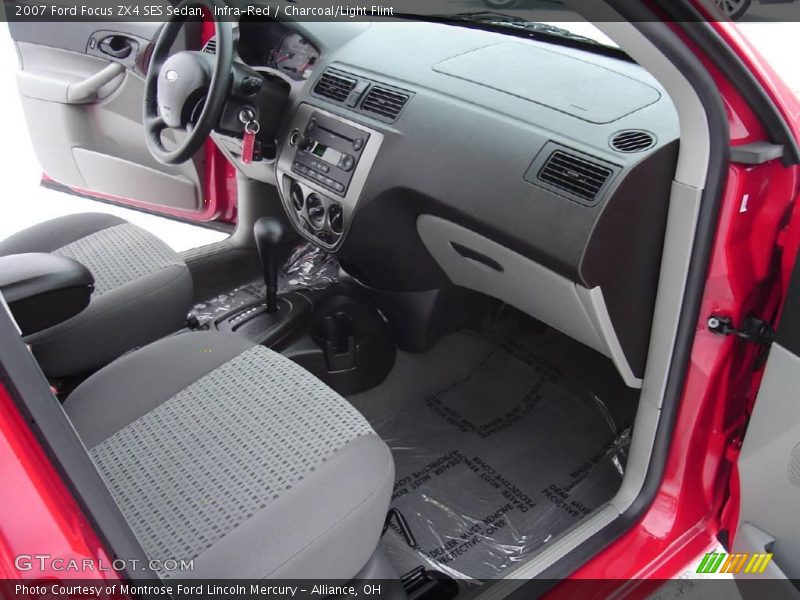 Infra-Red / Charcoal/Light Flint 2007 Ford Focus ZX4 SES Sedan