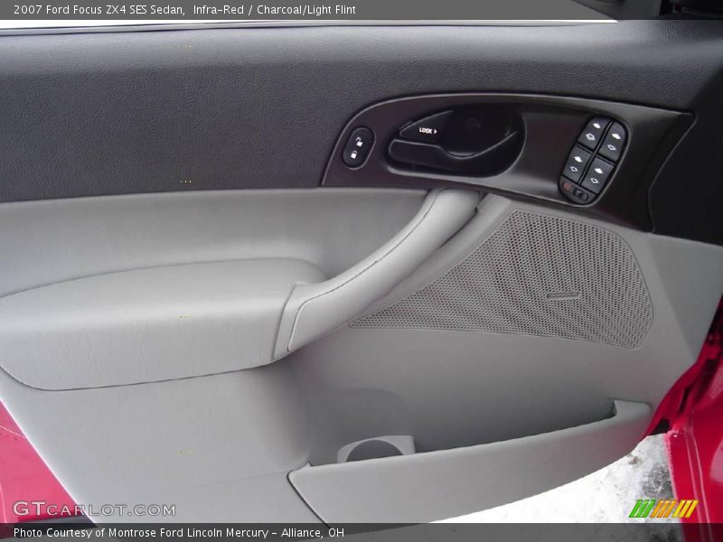 Infra-Red / Charcoal/Light Flint 2007 Ford Focus ZX4 SES Sedan