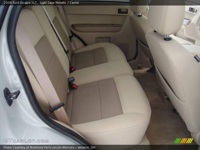 Light Sage Metallic / Camel 2008 Ford Escape XLT