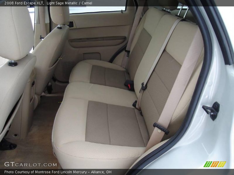 Light Sage Metallic / Camel 2008 Ford Escape XLT