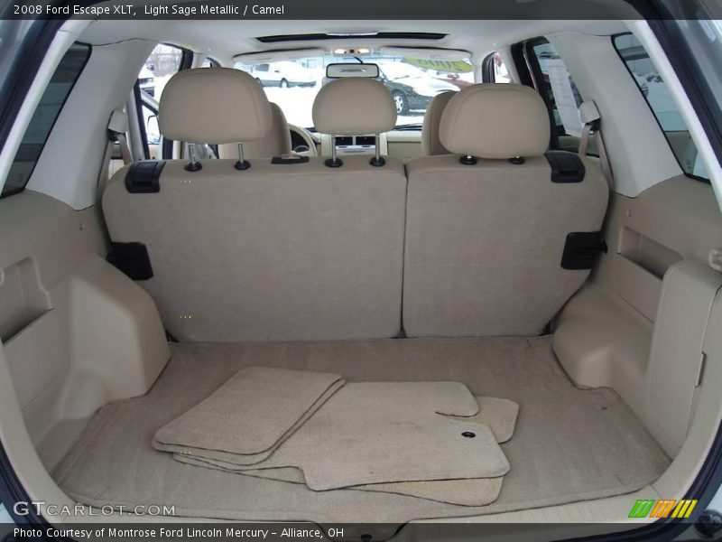 Light Sage Metallic / Camel 2008 Ford Escape XLT