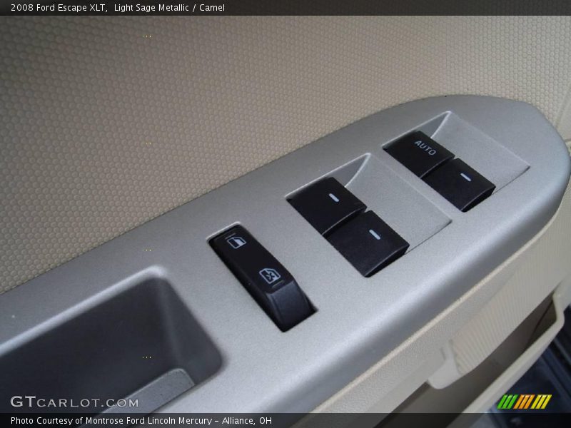 Light Sage Metallic / Camel 2008 Ford Escape XLT