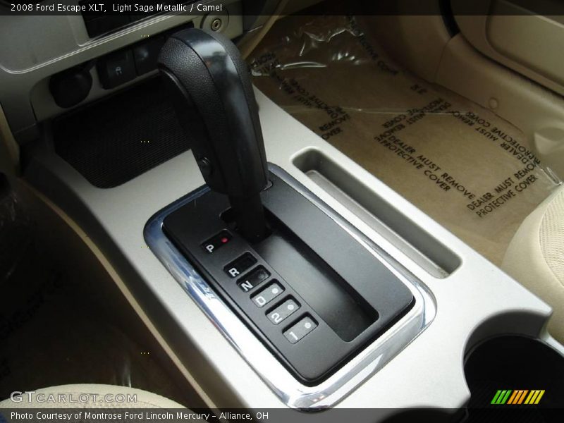 Light Sage Metallic / Camel 2008 Ford Escape XLT