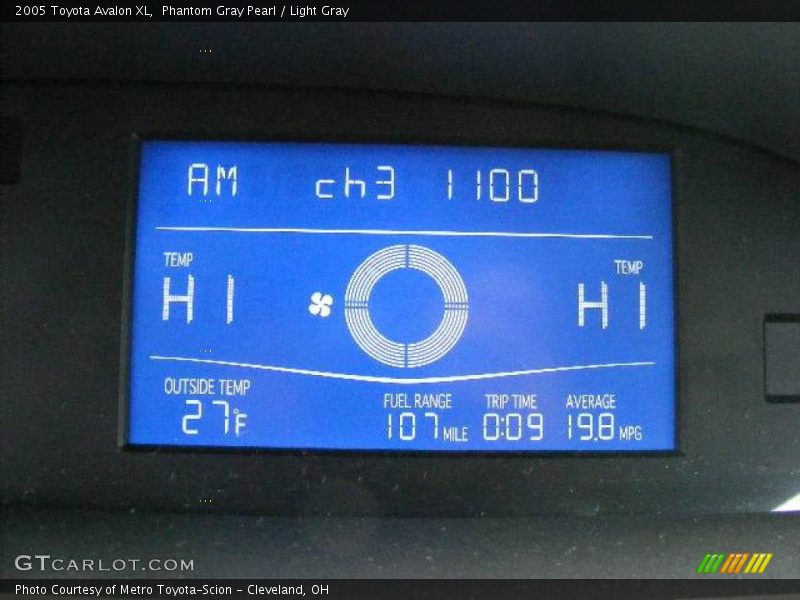 Phantom Gray Pearl / Light Gray 2005 Toyota Avalon XL