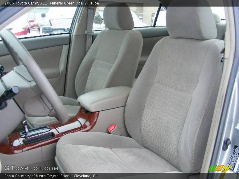 Mineral Green Opal / Taupe 2006 Toyota Camry XLE