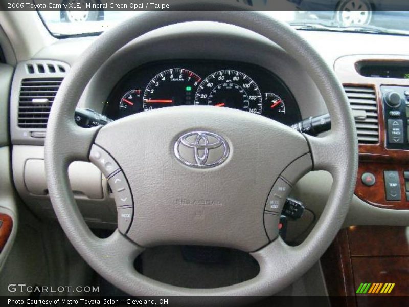 Mineral Green Opal / Taupe 2006 Toyota Camry XLE