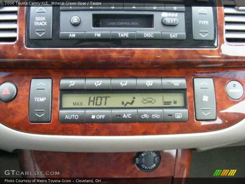 Mineral Green Opal / Taupe 2006 Toyota Camry XLE