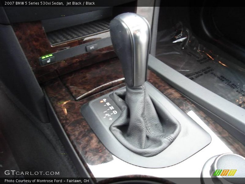 Jet Black / Black 2007 BMW 5 Series 530xi Sedan