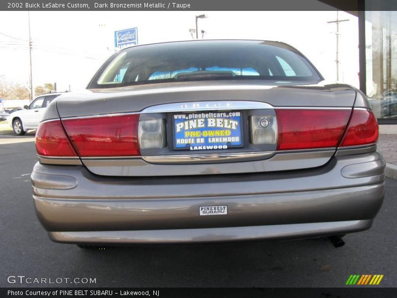 Dark Bronzemist Metallic / Taupe 2002 Buick LeSabre Custom