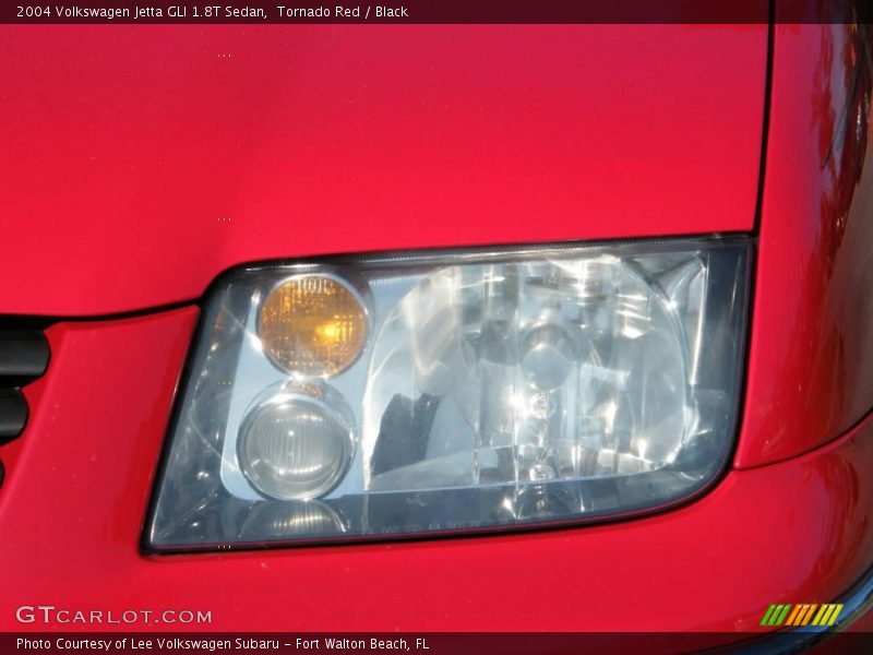Tornado Red / Black 2004 Volkswagen Jetta GLI 1.8T Sedan
