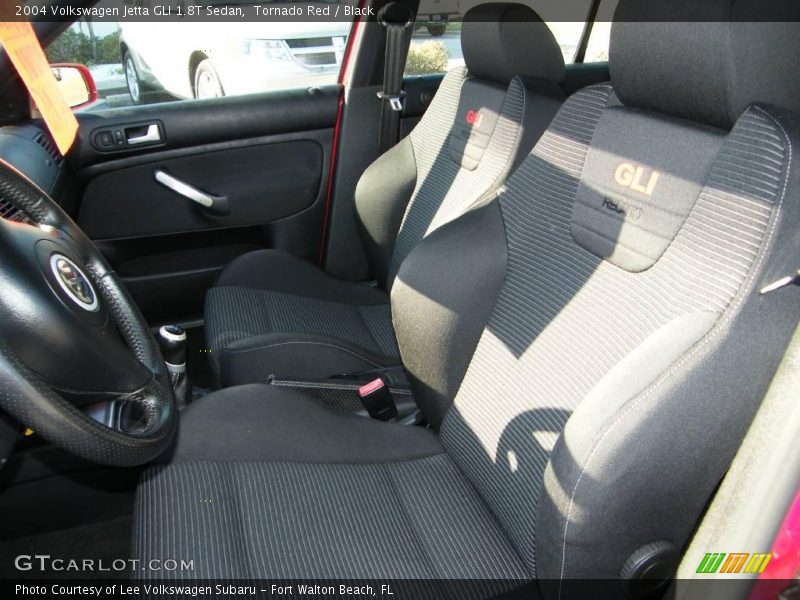 Tornado Red / Black 2004 Volkswagen Jetta GLI 1.8T Sedan
