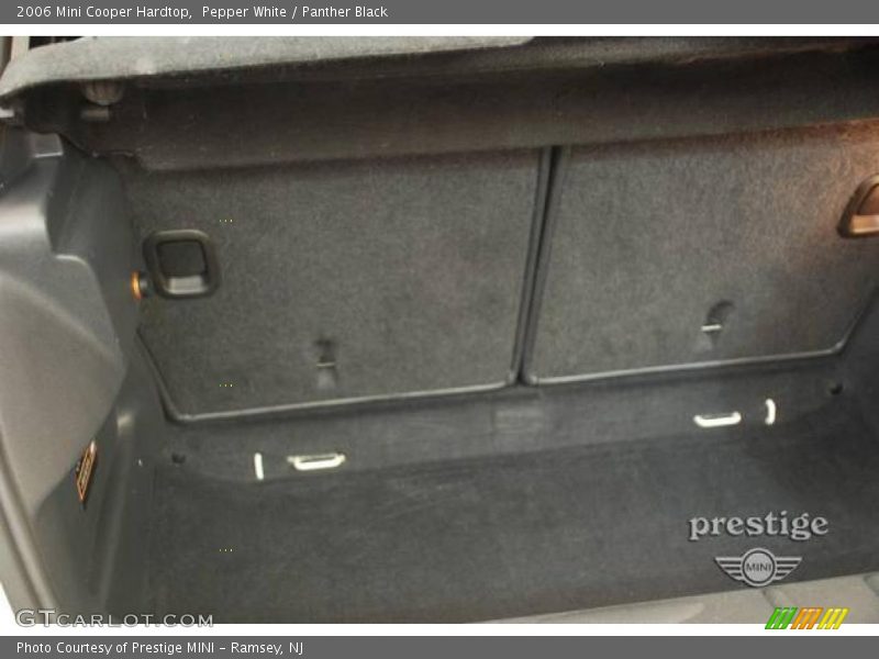 Pepper White / Panther Black 2006 Mini Cooper Hardtop