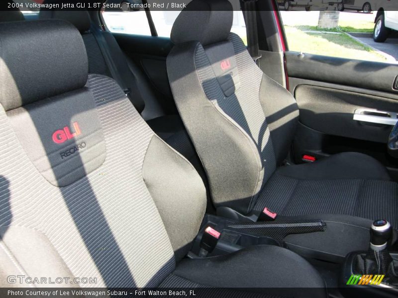 Tornado Red / Black 2004 Volkswagen Jetta GLI 1.8T Sedan