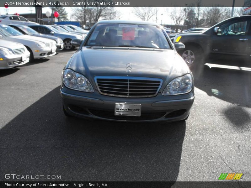 Granite Grey Metallic / Charcoal 2004 Mercedes-Benz S 430 Sedan