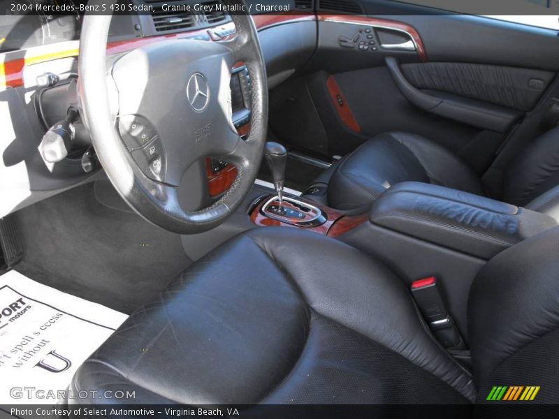 Granite Grey Metallic / Charcoal 2004 Mercedes-Benz S 430 Sedan