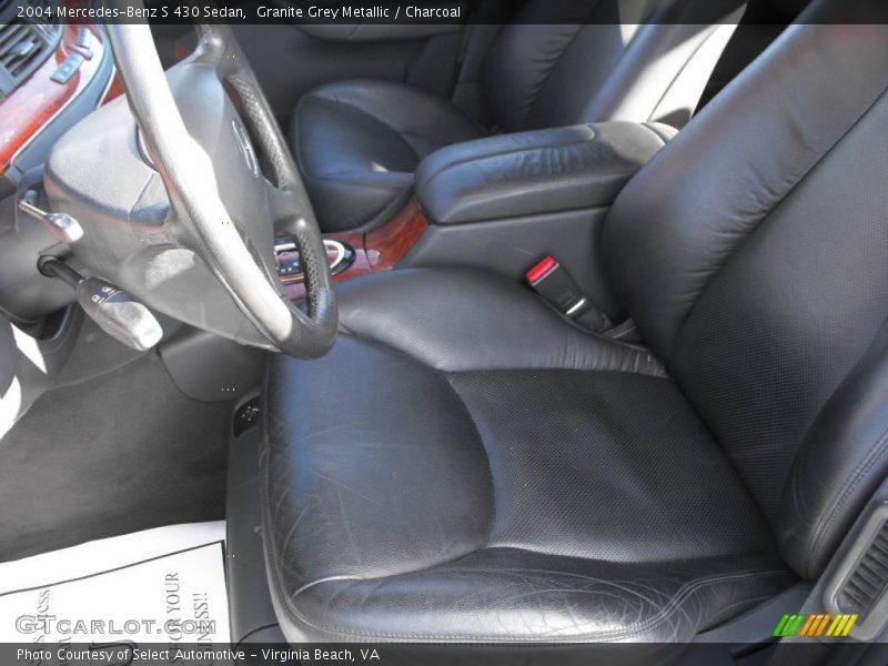 Granite Grey Metallic / Charcoal 2004 Mercedes-Benz S 430 Sedan