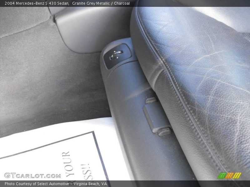 Granite Grey Metallic / Charcoal 2004 Mercedes-Benz S 430 Sedan