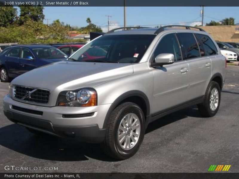 Silver Metallic / Off Black 2008 Volvo XC90 3.2