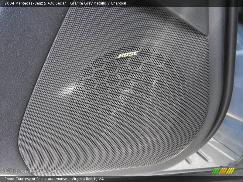 Granite Grey Metallic / Charcoal 2004 Mercedes-Benz S 430 Sedan
