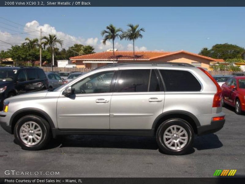 Silver Metallic / Off Black 2008 Volvo XC90 3.2