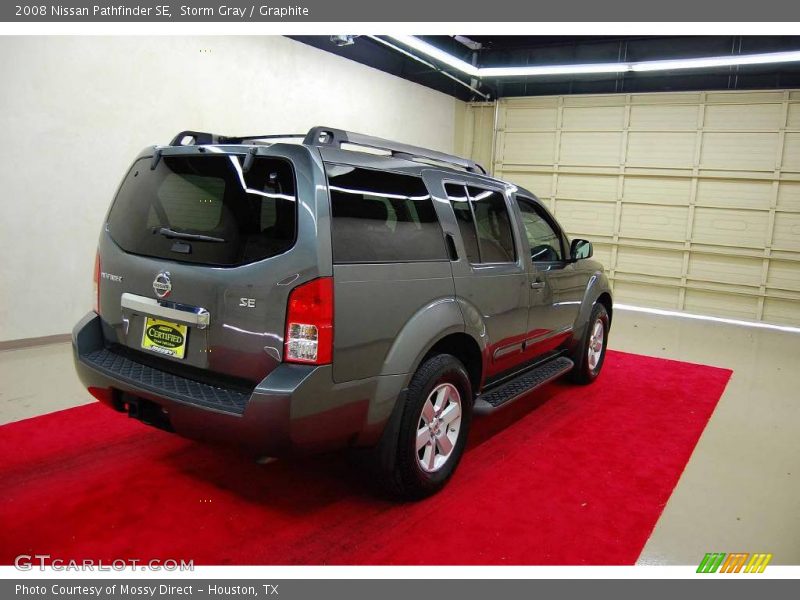 Storm Gray / Graphite 2008 Nissan Pathfinder SE