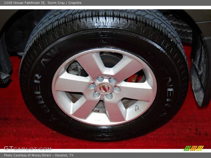 Storm Gray / Graphite 2008 Nissan Pathfinder SE