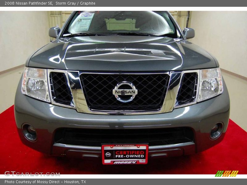 Storm Gray / Graphite 2008 Nissan Pathfinder SE