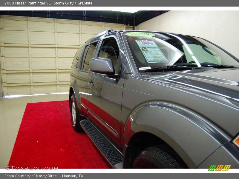 Storm Gray / Graphite 2008 Nissan Pathfinder SE