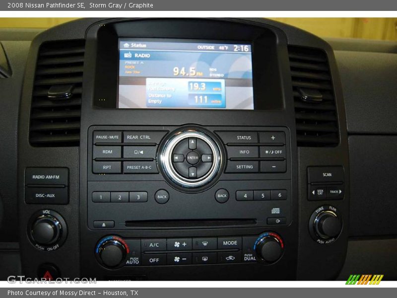 Storm Gray / Graphite 2008 Nissan Pathfinder SE