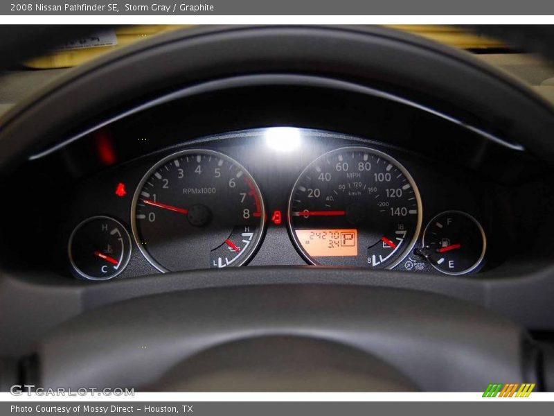 Storm Gray / Graphite 2008 Nissan Pathfinder SE