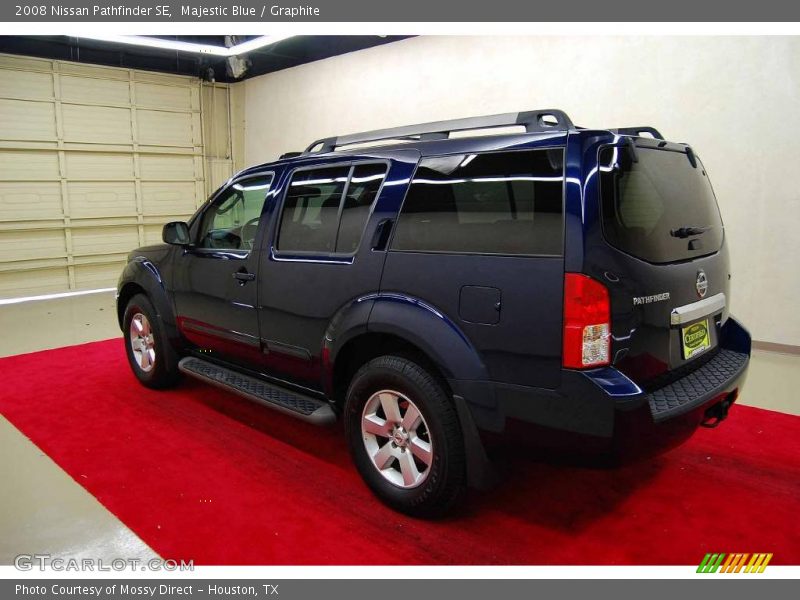 Majestic Blue / Graphite 2008 Nissan Pathfinder SE
